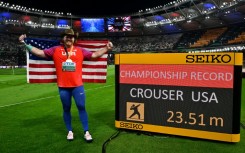 Ryan Crouser said the successful defence of his shot put world title ranked as the best performance of his life