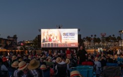 'One Piece' manga fans attended a screening of the live-action series in Santa Monica, California last month