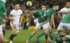 Conor Murray (C) expects new tricks from South Africa head coach Jacques Nienaber in their Rugby World Cup pool match  