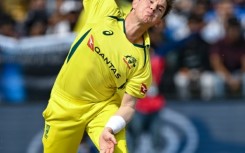 Swim to spin: Australia's Adam Zampa suffered a minor injury in the hotel pool 