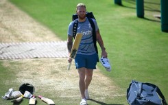 Sidelined: England's Ben Stokes arrives for a practice session at the Himachal Pradesh Cricket Association Stadium in Dharamsala but won't play on Tuesday 