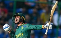 'Battle of big egos': South Africa's Quinton de Kock celebrates scoring a century in South Africa's opening win over Sri Lanka