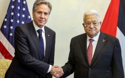 US Secretary of State Antony Blinken meets Palestinian president Mahmud Abbas in Jordan