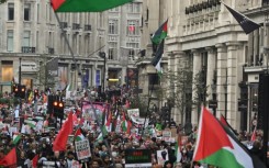 March in solidarity with Palestinians