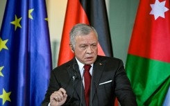 Jordan's King Abdullah II warned the Middle East was 'at the brink of falling into the abyss'