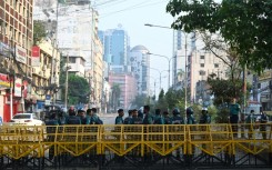 AFP correspondents said the violence spread in roads and alleys in the centre of the capital