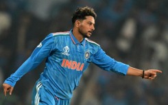 'Not that tough': India's Kuldeep Yadav celebrates after taking the wicket of England's Liam Livingstone