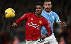 Marcus Rashford (left) has apologised for attending a nightclub hours after Manchester United's 3-0 defeat by Manchester City last weekend