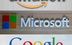 Amazon, Microsoft and Google are among the leaders in cloud computing services 