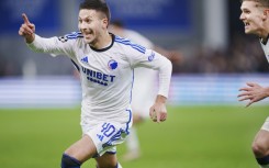 Teenager Roony Bardghji (left) scored the winner in FC Copenhagen's 4-3 win over Manchester United