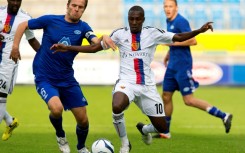 'Cheated': Gilles Yapi Yapo in action in a Champions League qualifier in 2012