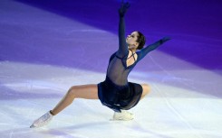 Russian figure skater Kamila Valieva at a show in Moscow