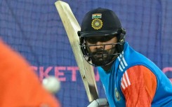 'Leader': India captain Rohit Sharma bats in the nets during practice in Bengaluru