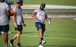 'Not 100%': South Africa captain Temba Bavuma during a practice session ahead of Thursday's World Cup semi-final