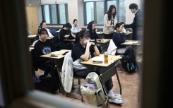 More than half a million students in South Korea are sitting the crucial national university entrance exam on Thursday