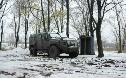 First snow falls in east Ukraine as Russian invasion drags into winter