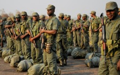 The army is a magnet for unemployed youths in this deeply poor country