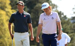 Adam Scott (L) and Cameron Smith (R) had contrasting fortunes at the Australian PGA Championship