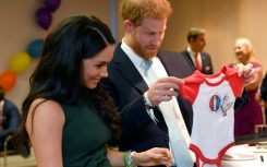 An unnamed royal asked about the colour of the couple's baby