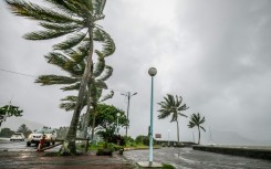 Belal has left thousands without power in Mauritius   