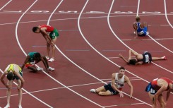 Athletes push themselves to the limit, as seen here at the 2020 Tokyo Olympics, which were the hottest on record 