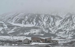 Horseshoe-shaped Deception Island, in the South Shetlands, is the only place in the world where ships can sail into the caldera of an active volcano