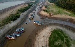 A devastating climate change-driven drought has gripped parts of the Amazon basin in recent months 