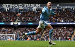 Erling Haaland scored his first goals since November in Man City's 2-0 win over Everton