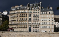 Apartment blocks such as these will overlook the Olympics opening ceremony on the river Seine on July 26