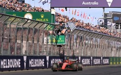 Carlos Sainz wins the Australian Formula One Grand Prix at Albert Park Circuit in Melbourne