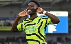 Bukayo Saka scored in Arsenal's 3-0 win at Brighton