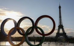 The Olympic rings will hang on the Eiffel Tower during the Games