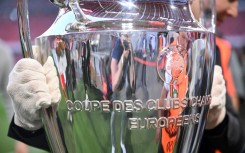 The Champions League trophy