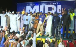 Chad capital celebrates Deby's victory