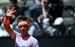 Rafael Nadal waved goodbye to fans in Rome, possibly for the last time, after being eliminated by Hubert Hurkacz