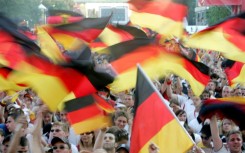 Germany supporters proudly wave flags during the 2006 World Cup, something that had seemed taboo for decades