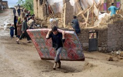 Flash floods have killed dozens of people in western Afghanistan