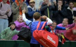 'Ridiculous': David Goffin cups his ear to the crowd after defeating France's Giovanni Mpetshi Perricard 