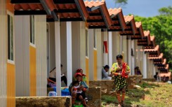 Inhabitants of the threatened island of Carti Sugtupu are trading their ancestral home for a newly-built settlement in the Guna Yala Indigenous region of Panama's Caribbean coast