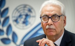 Palestinian health minister Maged Abu Ramadan was in Geneva for the annual World Health Assembly