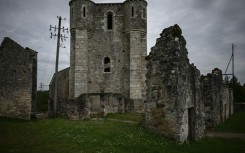 The local church was restored last year