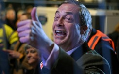 Farage led the celebrations for pro-Brexit supporters when the UK left the EU in 2020