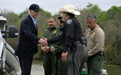 President Joe Biden visited the US-Mexico border in February