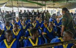 Around 50 people accused of a coup bid went on trial at Ndolo prison in Kinshasa