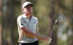 Nick Dunlap, a 20-year-old American, practices for the US Open at Pinehurst, where he won last July in the North & South Amateur