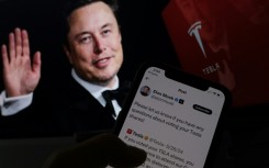 Tech billionaire Elon Musk is encouraging shareholders in electric automaker Tesla to vote in favor of a plan that includes a massive pay package for the company's founder and chief executive