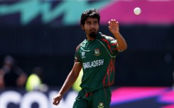 Tanzim Hasan Sakib's superb spell of 4-7 helped Bangladesh beat Nepal and take their place in the T20 World Cup Super Eights.