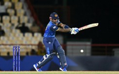 Sri Lanka's Kusal Mendis scored 46 as his team made 201-6 against the Netherlands in the T20 World Cup on Sunday.