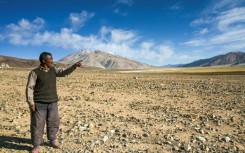 Morup Namgyal of the nomadic Changpa tribe says the Indian army prevents his people from grazing their goats in traditional areas now contested by China