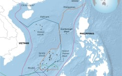 Disputed claims in the South China Sea